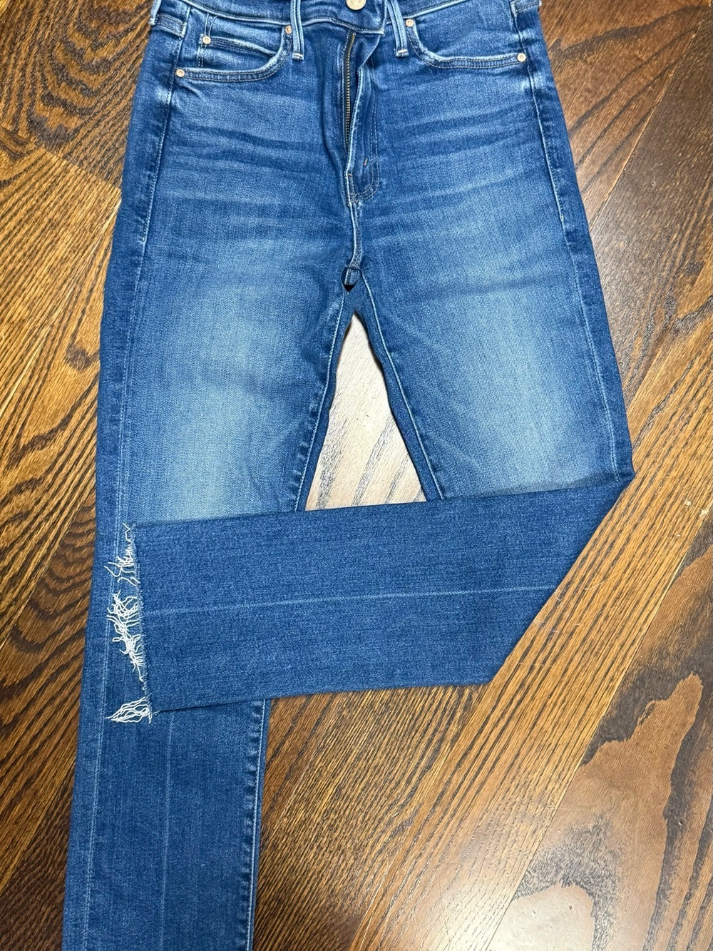 Women’s MOTHER Rascal Ankle Fray Jeans